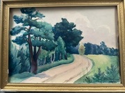 Apolonia Szczęsna akwarela NASIELSK 22.08.1966