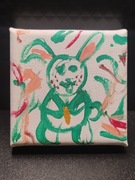 Obraz akrylowy na płótnie, dzieło Córki.