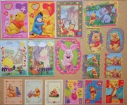 Karteczki do segregatora Kubuś Puchatek 90s duże małe 22szt 