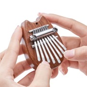 Mini Kalimba 8-klawiszy kciuk pianino przenośne dla dzieci prezent