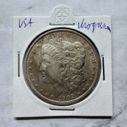 Stara Moneta Stany Zjednoczone USA Dolar Morgana 1902 r.