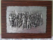 Rembrandt Kop Muller plakietka Nocna Straż 3D