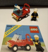 LEGO Town 6505 - Fire Chief's Car, komplet z instrukcją