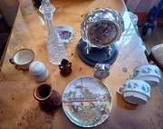 Starocie z PRL porcelit Chodzież Wawel wiertarka i manierki 