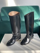 Skórzane kozaki oficerki MEKA