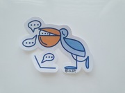 CH.ART naklejka PELIKAN 1szt.