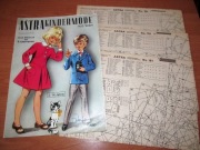 Astra Kindermode Aus Wien Vintage nr 157 - 2-14 lat + wykroje