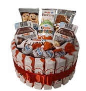 Box upominkowy słodycze  czekoladki kinder