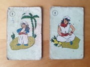 Stara karta - karty - Piotruś - PRL