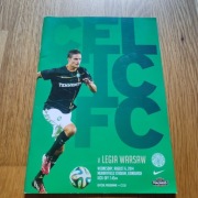 PROGRAM CELTIC GLASGOW - LEGIA WARSZAWA 2014