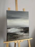 Obraz pejzaż abstrakcyjny „Przenikanie”