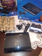 PS3 - stan prawie jak ze sklepu + move + pad + kamera