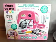 Aparat fotograficzny dla dzieci selfi video druk 