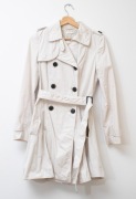 Promod płaszcz parka ecru rozszerzana trencz NEW
