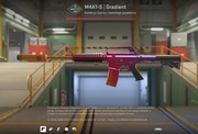 M4A1-S fade / gradien skin do CS2