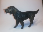 Cynkalowa figura psa, myślistwo, pies