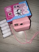 Instant print camera aparat drukujący zdjęcia zestaw różowy Vision