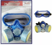 MASKA Z OKULARAMI OCHRONNA 100%