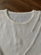 Ecru sweter , pulower bluzeczkowy Tulip rozmiar 42/44