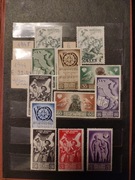 Klaser ze znaczkami Rząd Emigracyjny, WMG, UP poza granicami kraju