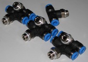 Szybkozłączka 2-wtyk.-FESTO-fi6x gw.1/8cala-7szt./1kpl.(Nowe)