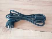 kabel przewód zasilający PC monitor drukarka - czarny