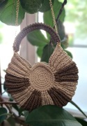 Oryginalna torebka ze sznurka na lato handmade