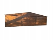 Garaż blaszany 9x7 Profil 60x40 ocynk Premium