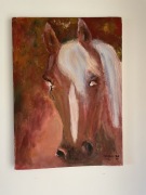 Obraz „ślepa miłość” ręcznie malowany 40x55