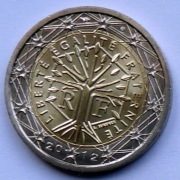 FRANCJA 2012 2 EURO OBIEGOWE  MENNICZE !!!!!!!!!!!!!