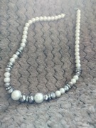 Naszyjnik z pereł z lat 90 nie chiński i bransoletka 