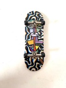 Mini deskorolka na palce Drewniany Fingerboard, łożyska/koła/skrętne trucki