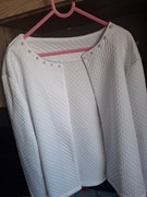 Bolerko Białe rozmiar 152