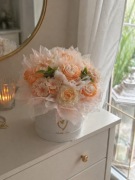 Bukiet okolicznościowy kwiaty z wosku sojowego idealne na prezent