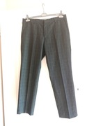 Burton Menswear Eleganckie Garniturowe Spodnie Męskie Rozm 36R