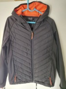 Kurtka chłopięca 4F przejściówka 140 czarna wiosenna