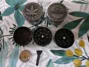 Grinder metalowy, młynek do suszu roślinnego 