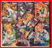 HIGH SCHOOL OF THE DEAD MANGA KOMPLET ZESTAW KOLEKCJA 1-7 KRUK PREZENT