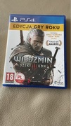 Wiedźmin 3 Dziki Gon Edycja Gry Roku PL PS4 / PS5