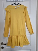 Sukienka 158 cm żółta Reserved 