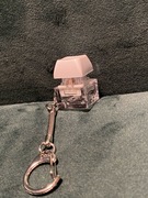 Biały Breloczek Brelok Zabawka Antystresowa Fidget Klawiatura Klawisz