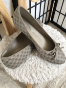 Balerinki r.38 Deichmann Graceland damskie beżowe