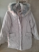 Kurtka puchowa dziewczęca 150 cm 