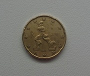 Włochy 20 Euro Cent - obiegowe