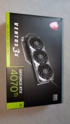 MSI GeForce RTX 4070 Ti VENTUS 3X OC 12GB