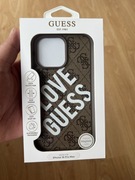 Etui oryginalne Guess do iPhone 16 Pro Max brązowe