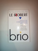 Robert Brio Dictionnaire de la langue francaise