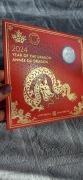 Srebrna moneta 8$ Kanada 2024 - Rok Smoka Lunar Year of the Dragon 1/4oz Ag