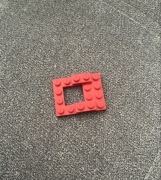 LEGO 4211 Czerwone nadkole 4x5 421121 1szt