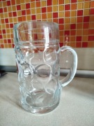 Szklany kufel FAXE Beer of year 2000